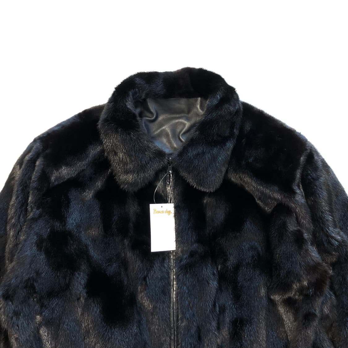 밍크퍼 리버시블 레더자켓 상품이미지8