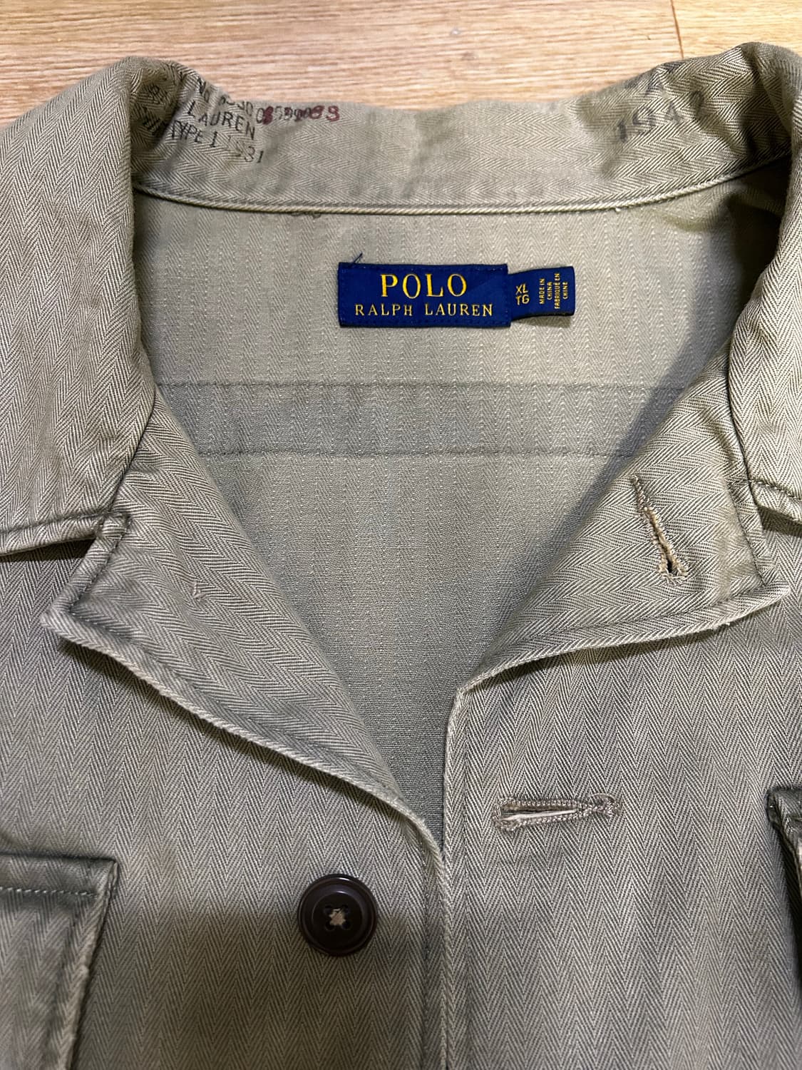 폴로 헤링본 트윌자켓 상품이미지2