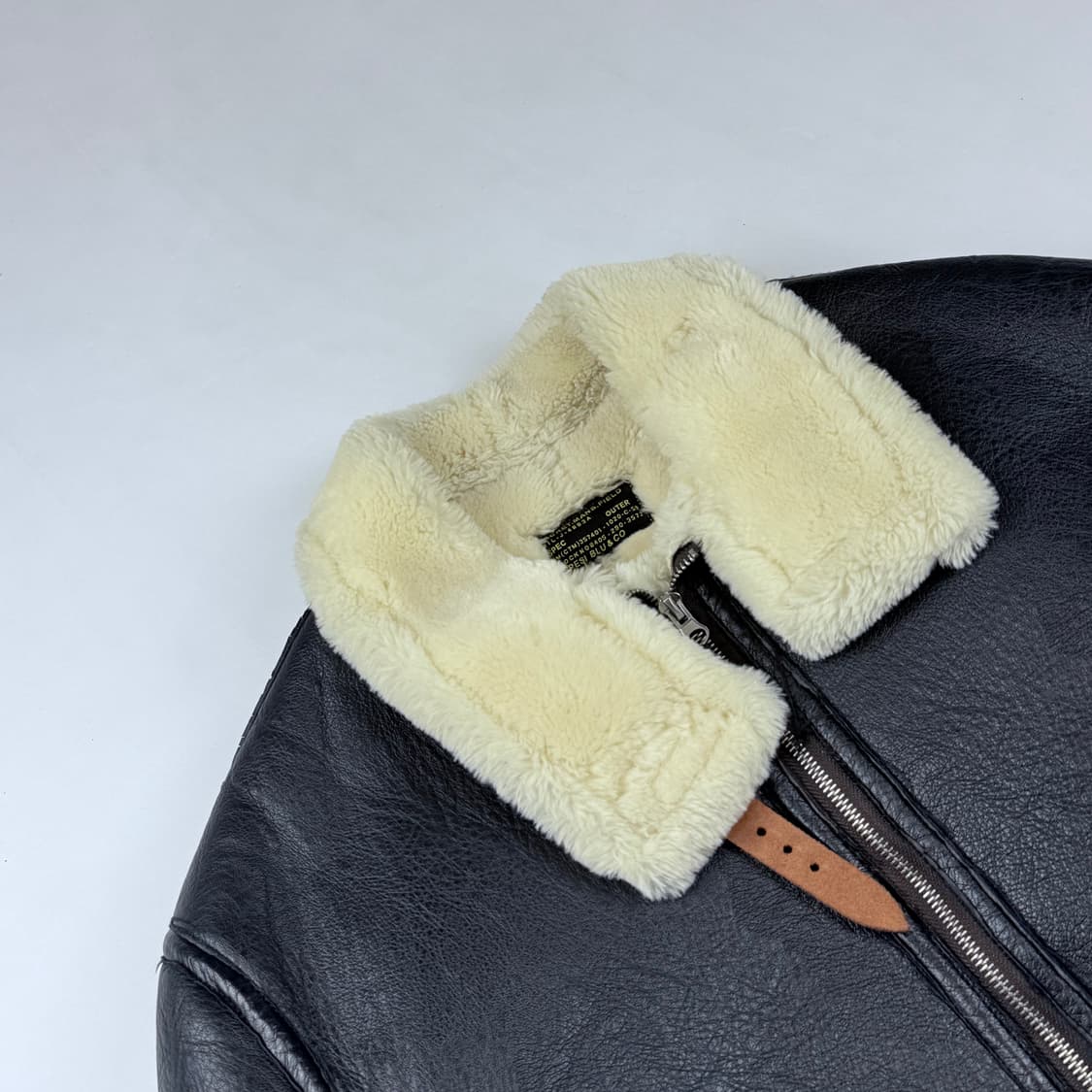 아스페시 쉽스킨 B6 무스탕 상품이미지2