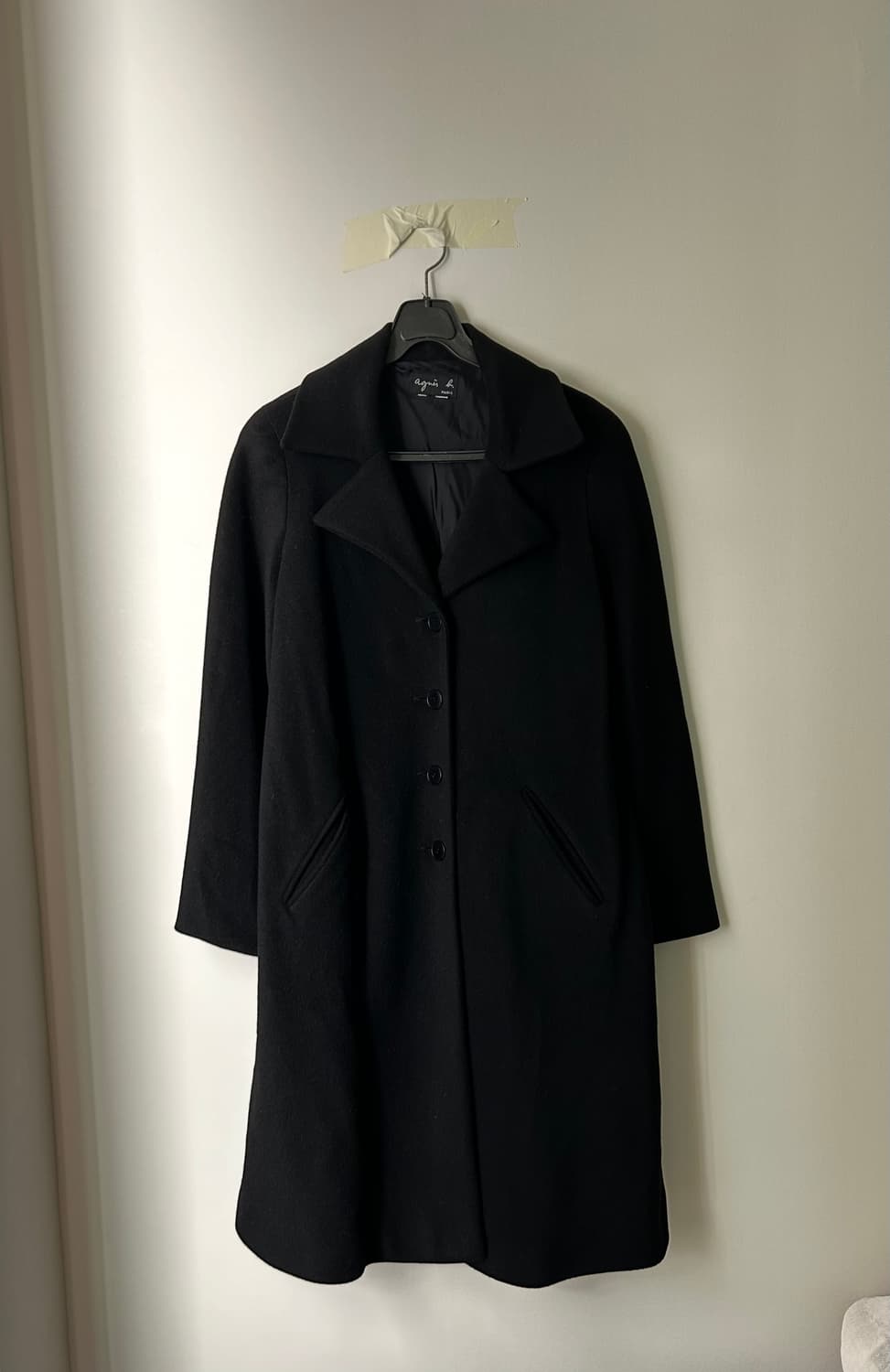 Agnes b 아네스베 플레어 울 코트 상품이미지1