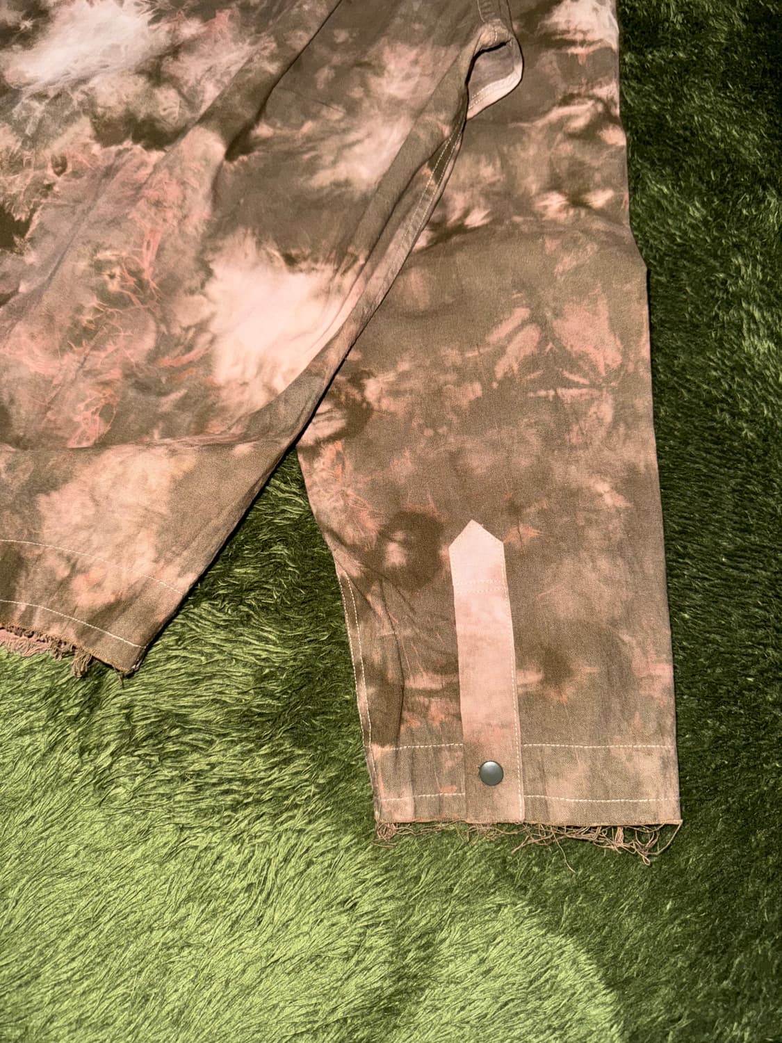 [L] Unaffected 언어펙티드 타이 다이 크롭 웨스턴 셔츠 상품이미지9