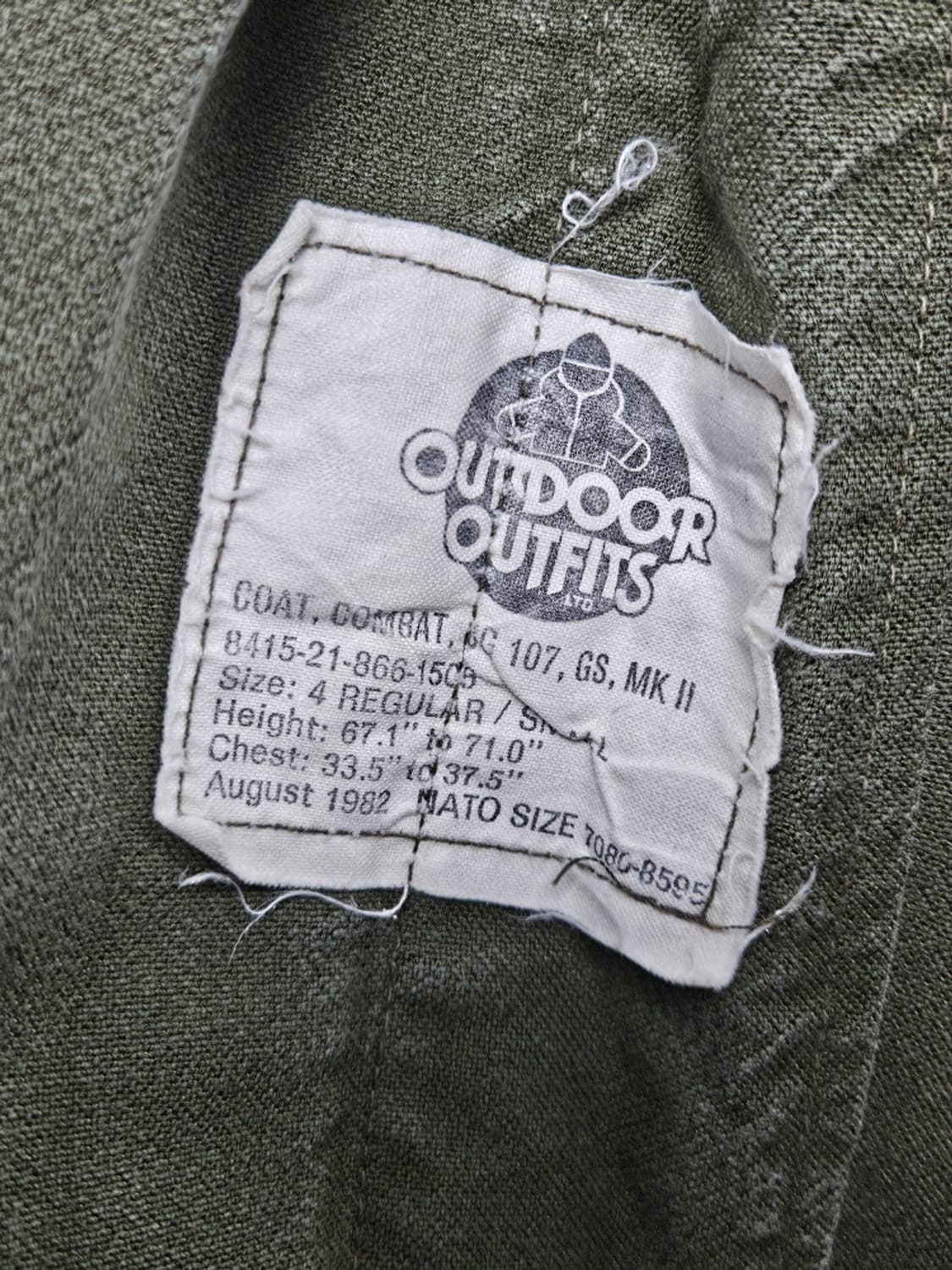 CANADIAN ARMY 멀티 컴뱃 필드 자켓 ( 4 ) / 10538 상품이미지8