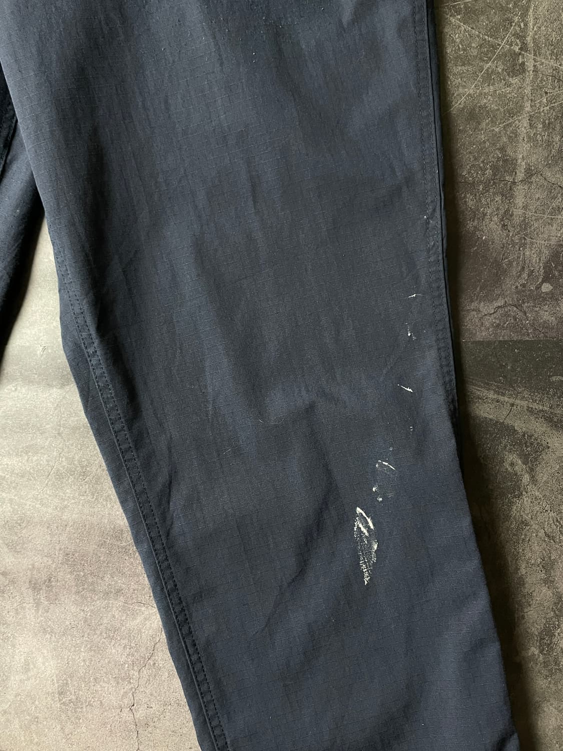 CARHARTT 칼하트 빈티지 네이비 리프스탑 워크팬츠 상품이미지4