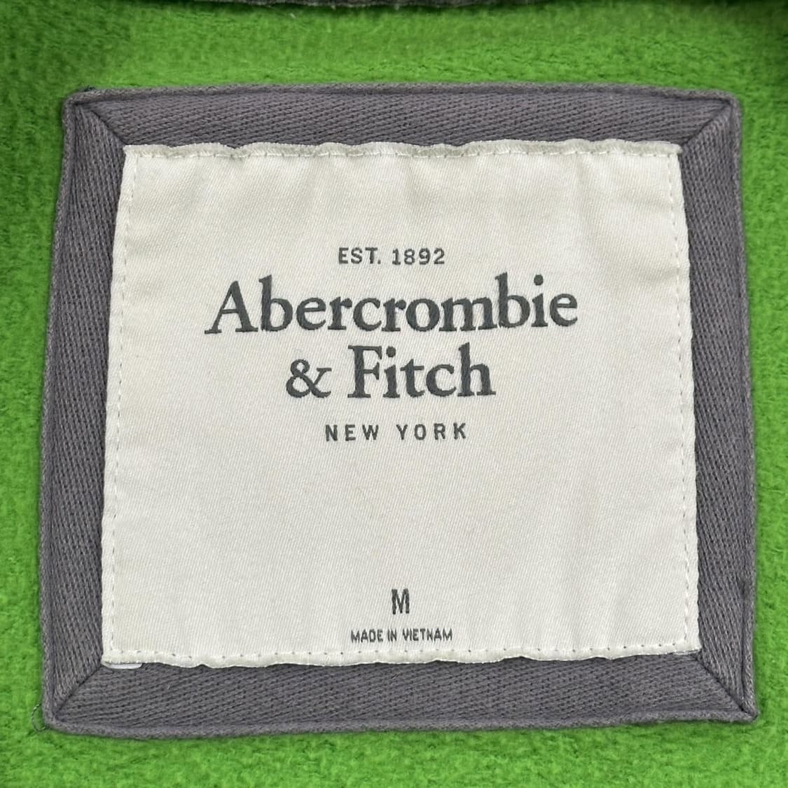 아베크롬비 피치 뉴욕 그린 후드집업 (M 여성추천) 상품이미지5