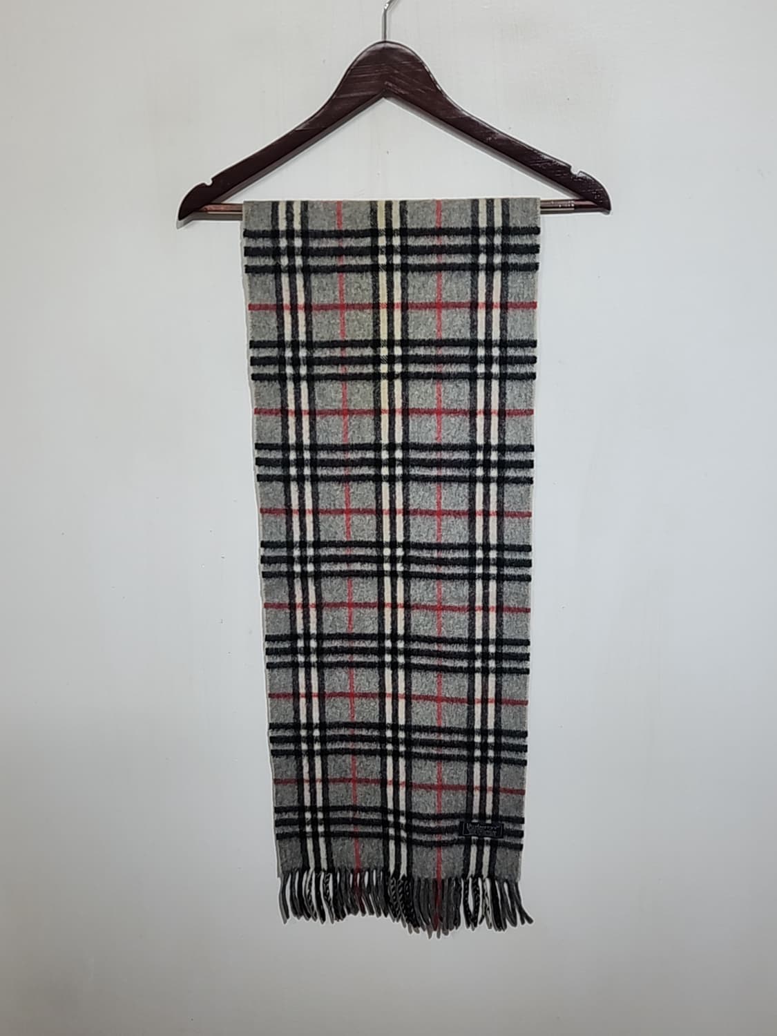 (정품) 버버리 캐시미어 머플러 체크 목도리 영국판  상품이미지1