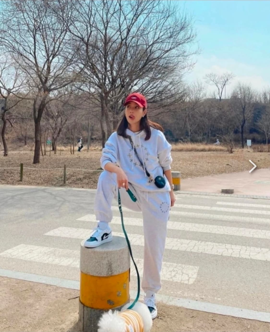 르모호 비비 후드티 멜란지 그레이 S(기은세 착용) 상품이미지3