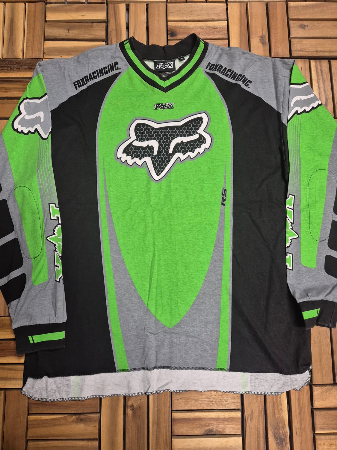 90s fox racing motocross cotton jersey 상품이미지1