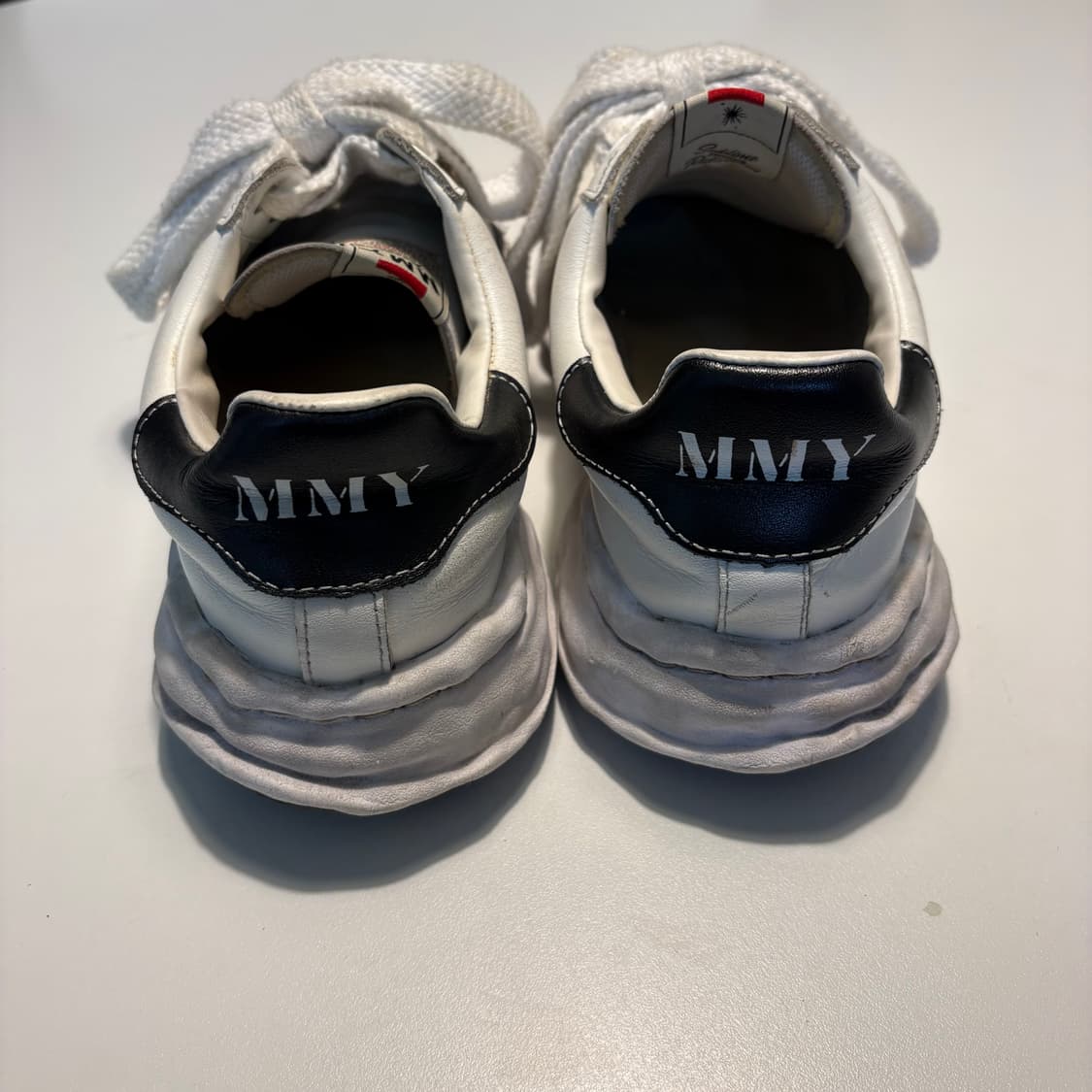 미하라 야스히로 블레이키 레더 화이트 42 상품이미지5