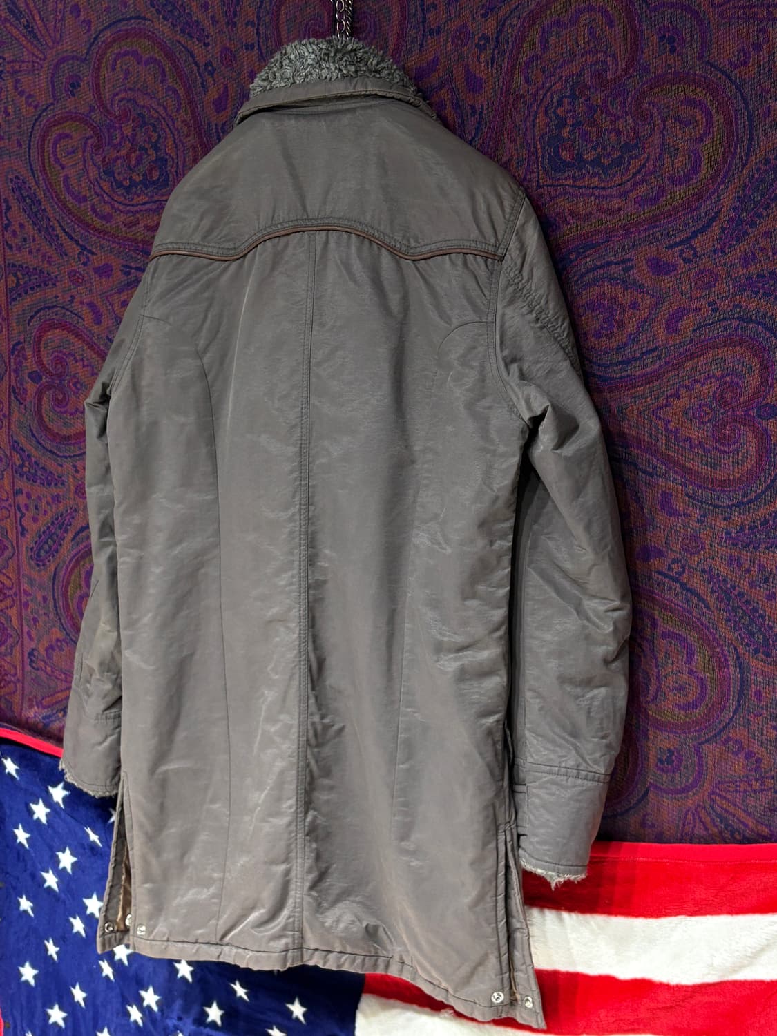 디젤 더블 브레스트 캔버스 코트 상품이미지9