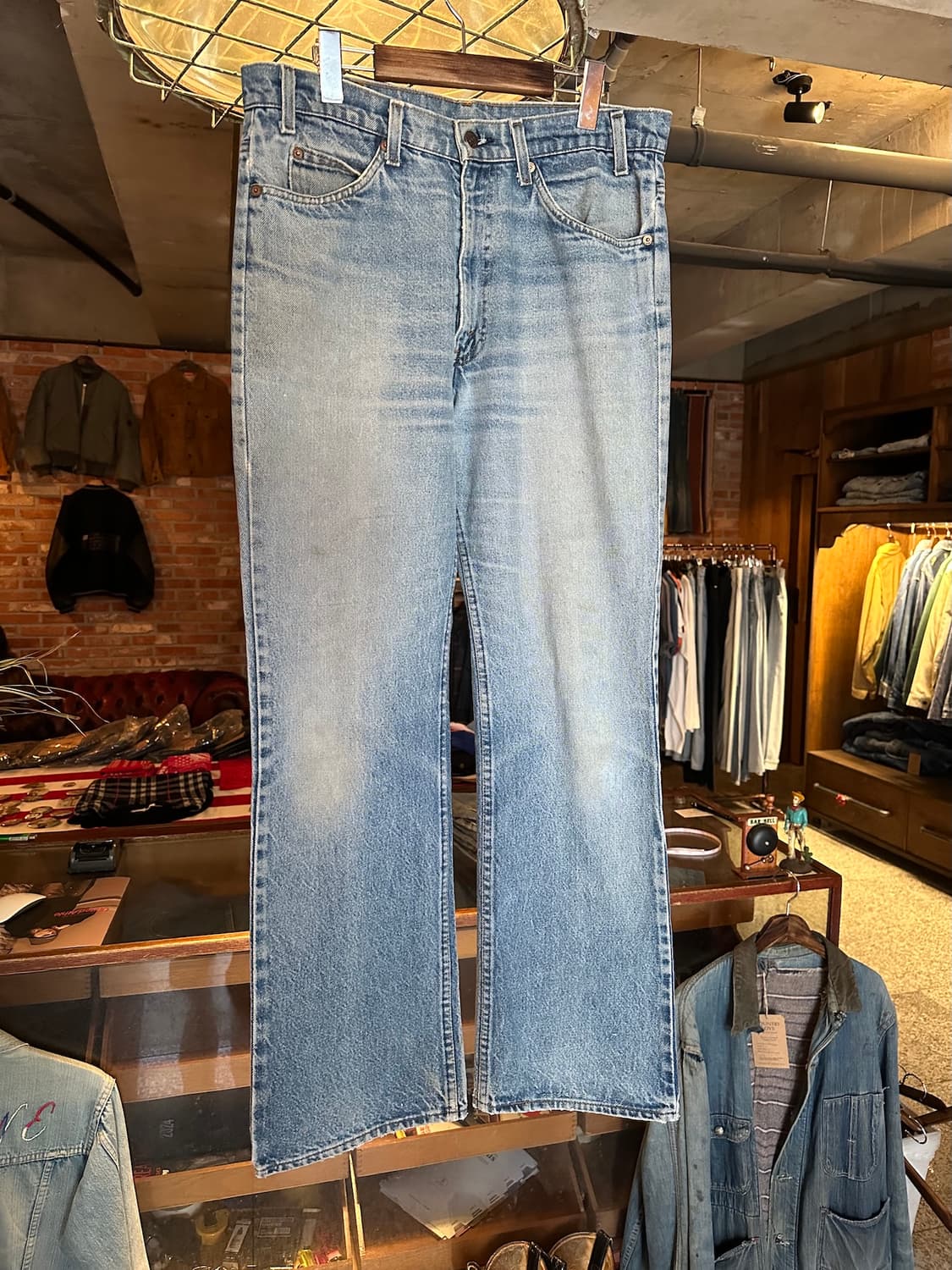 80s USA Levis 517 Boot Cut Denim Pants 상품이미지2