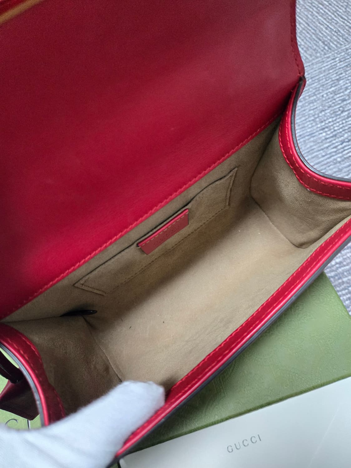 [특가][정품] 구찌 레드 패들락 숄더백 상품이미지8