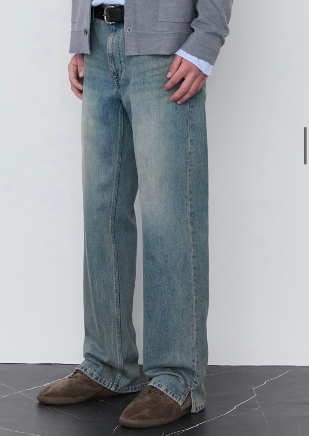 [36] 질스튜어트 25fw 연청바지 상품이미지3