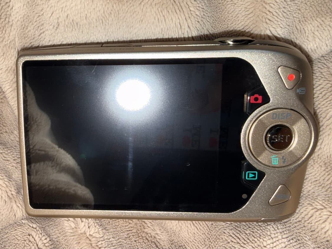 카시오 엑슬림 z2300 골드 (작례o) 상품이미지2