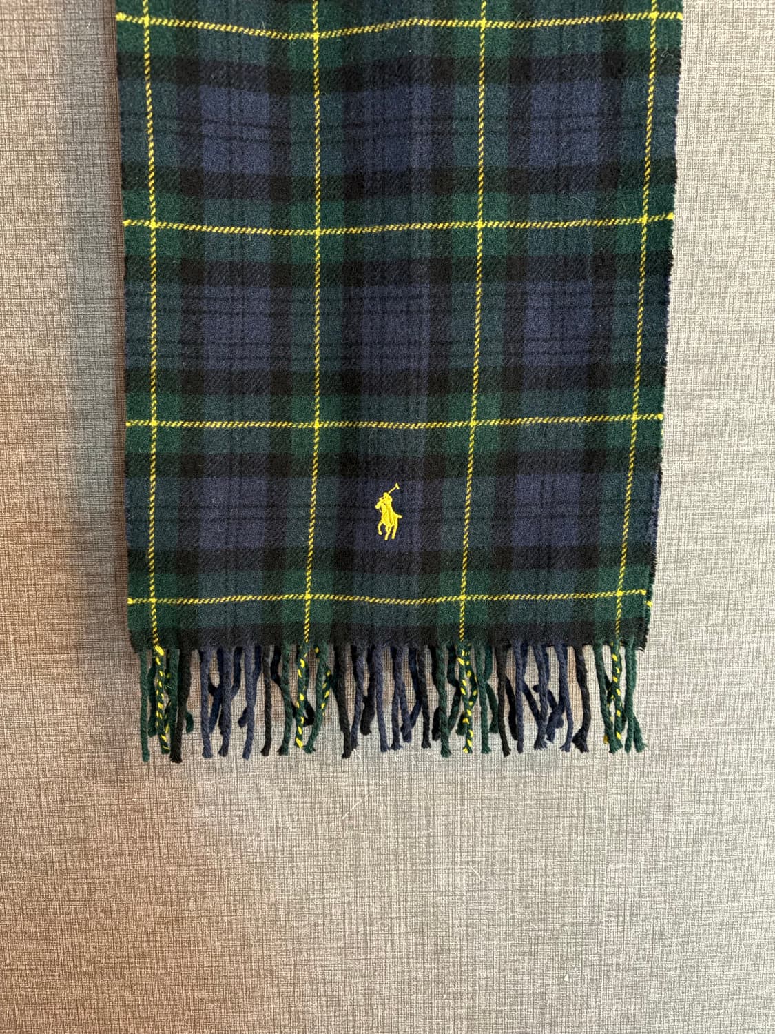 폴로 랄프로렌 체크 머플러 상품이미지8