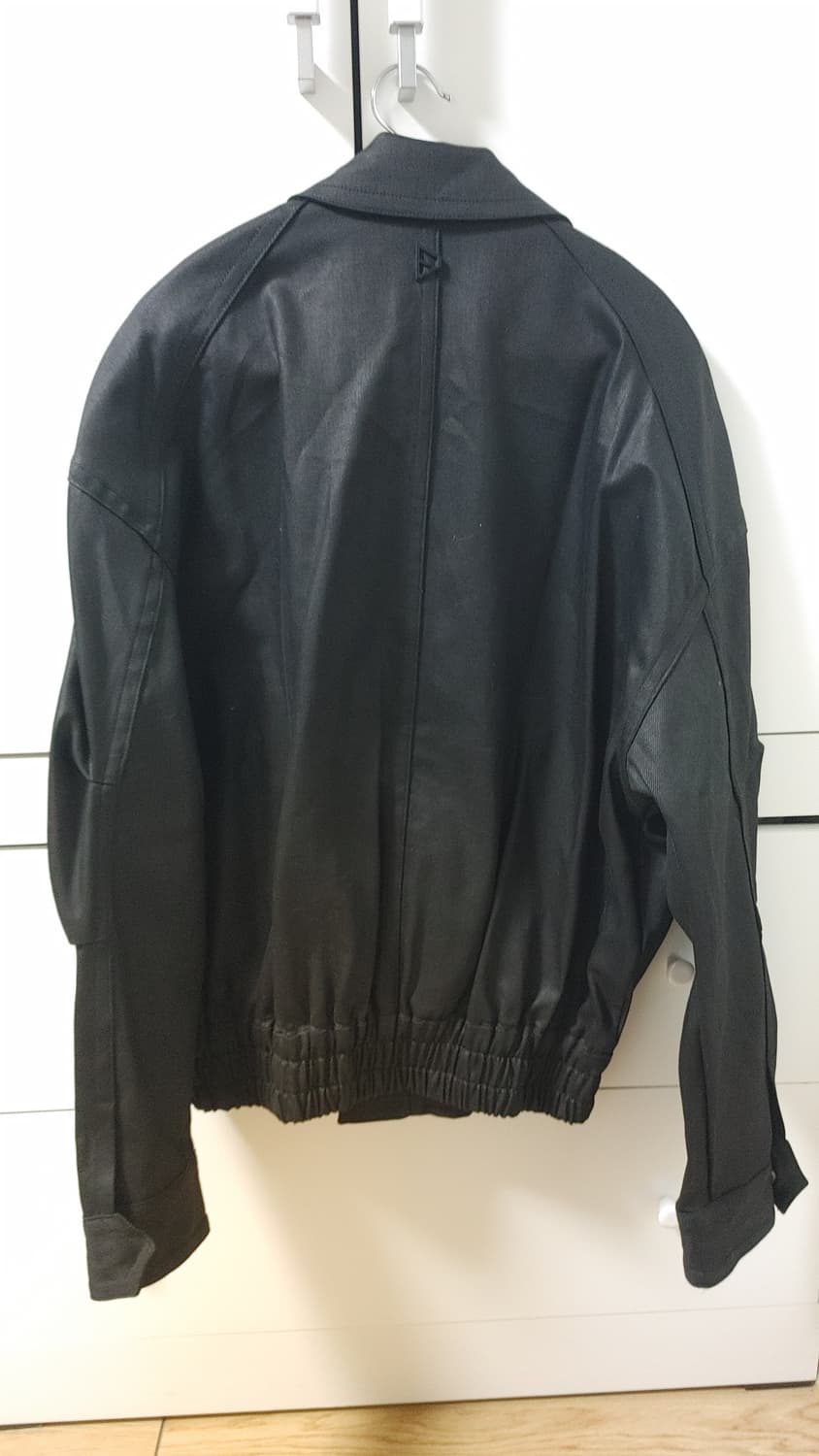 DNSR 코티드 블랙 트러커 자켓 S 상품이미지3