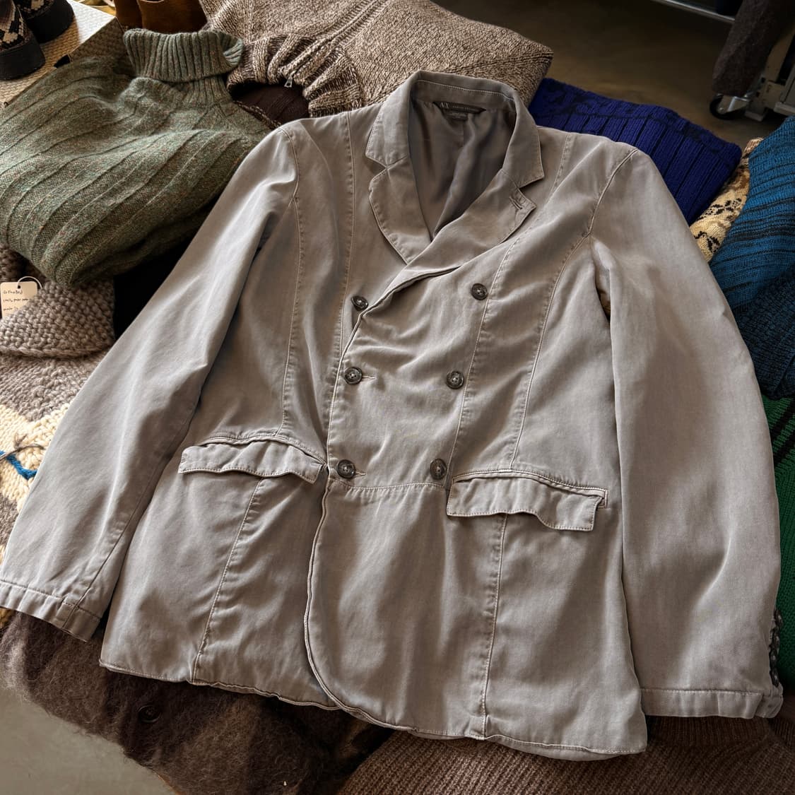 아르마니 익스체인지 더블 브레스티드 자켓 M 상품이미지1