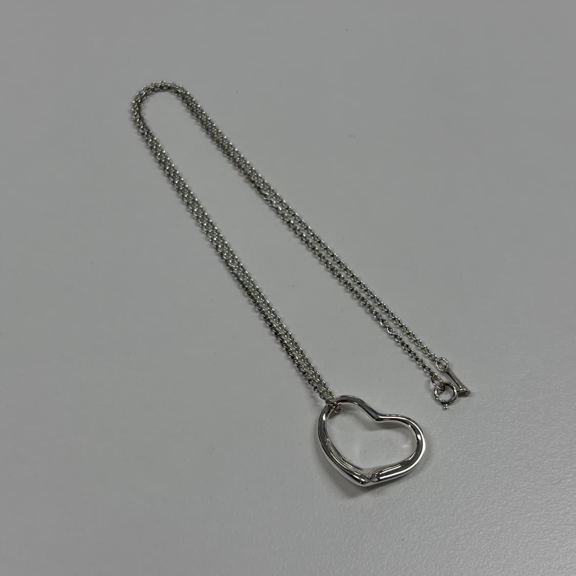 티파니앤코 22mm 오픈하트 목걸이 상품이미지2