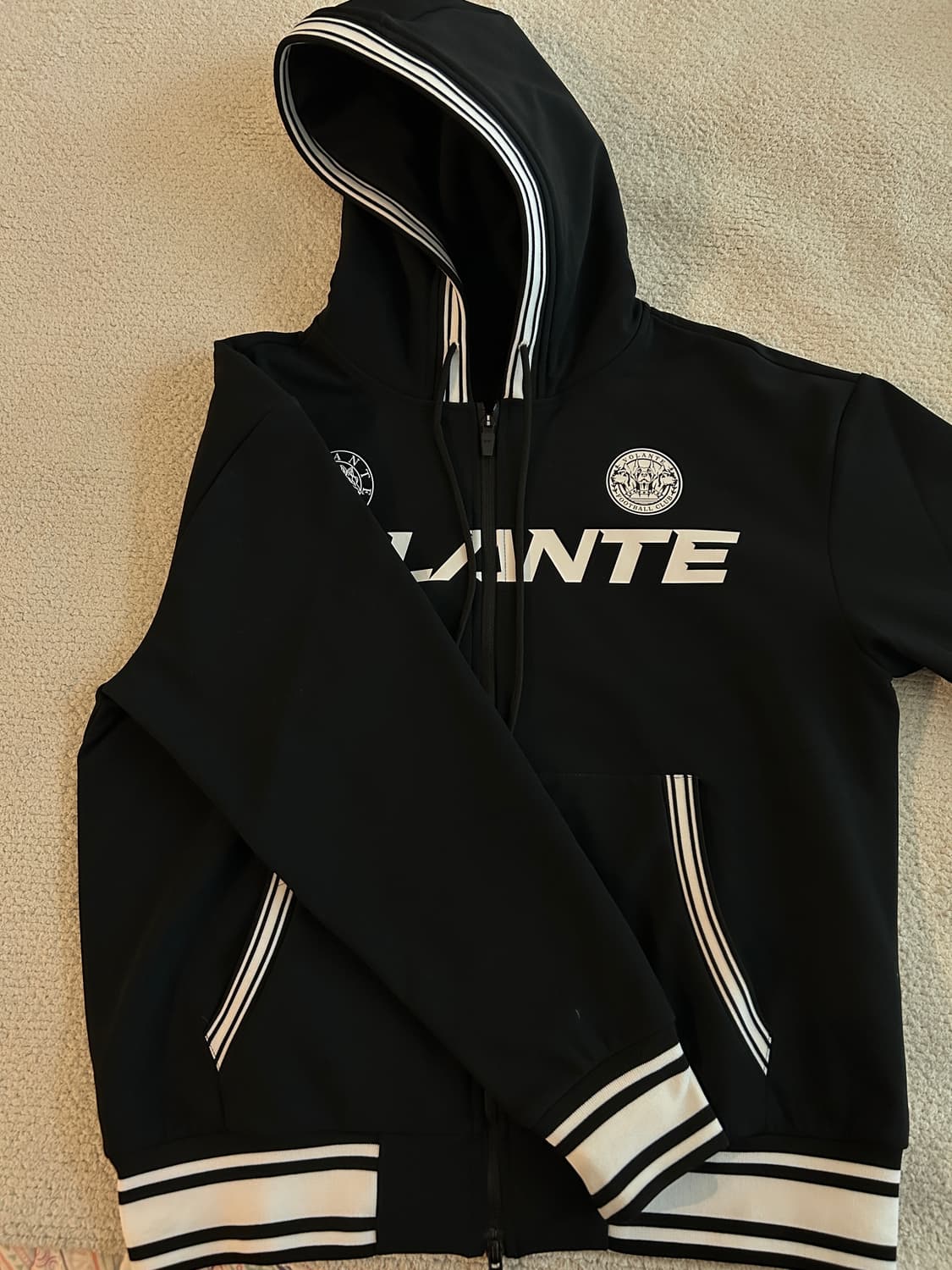 [1사이즈] 볼란테 후드집업 블랙 상품이미지2