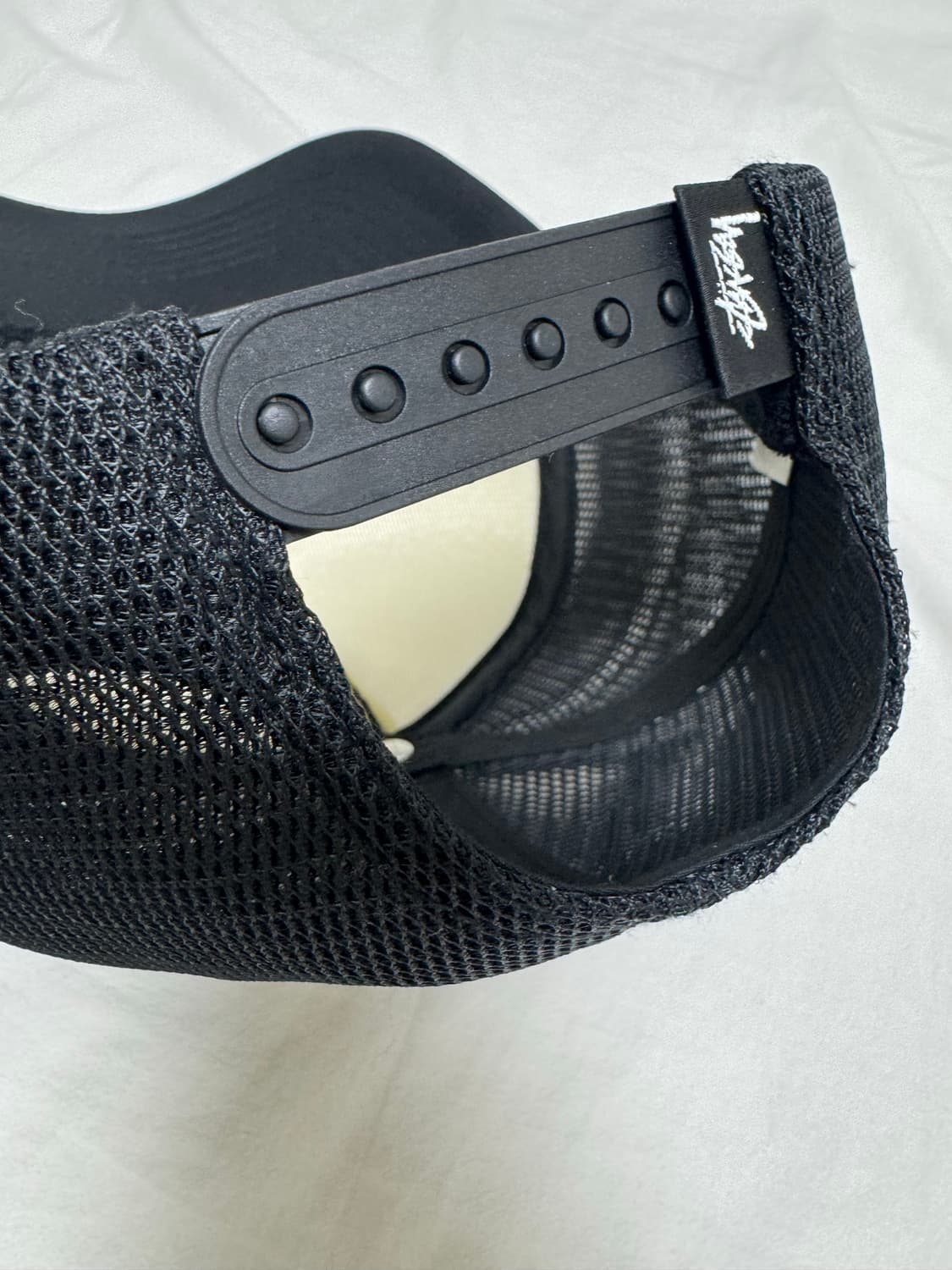 스투시 베이직 트러커 캡 블랙 상품이미지3