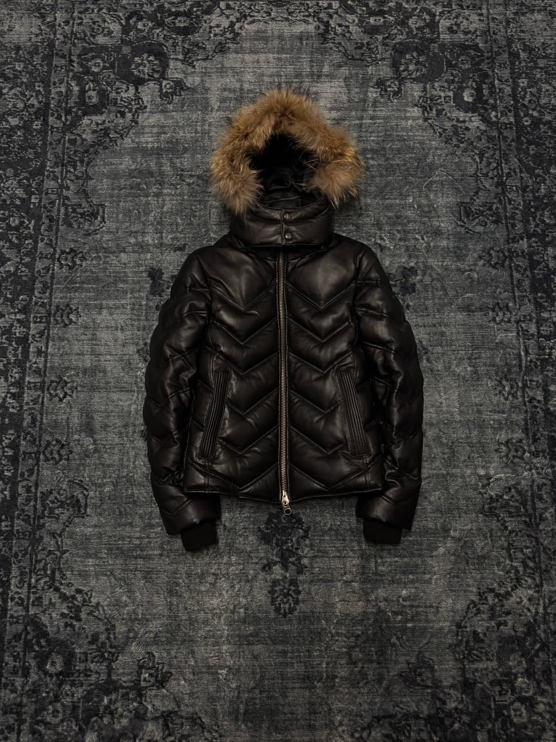Jackrose 00s archive fur leather down ja 상품이미지2
