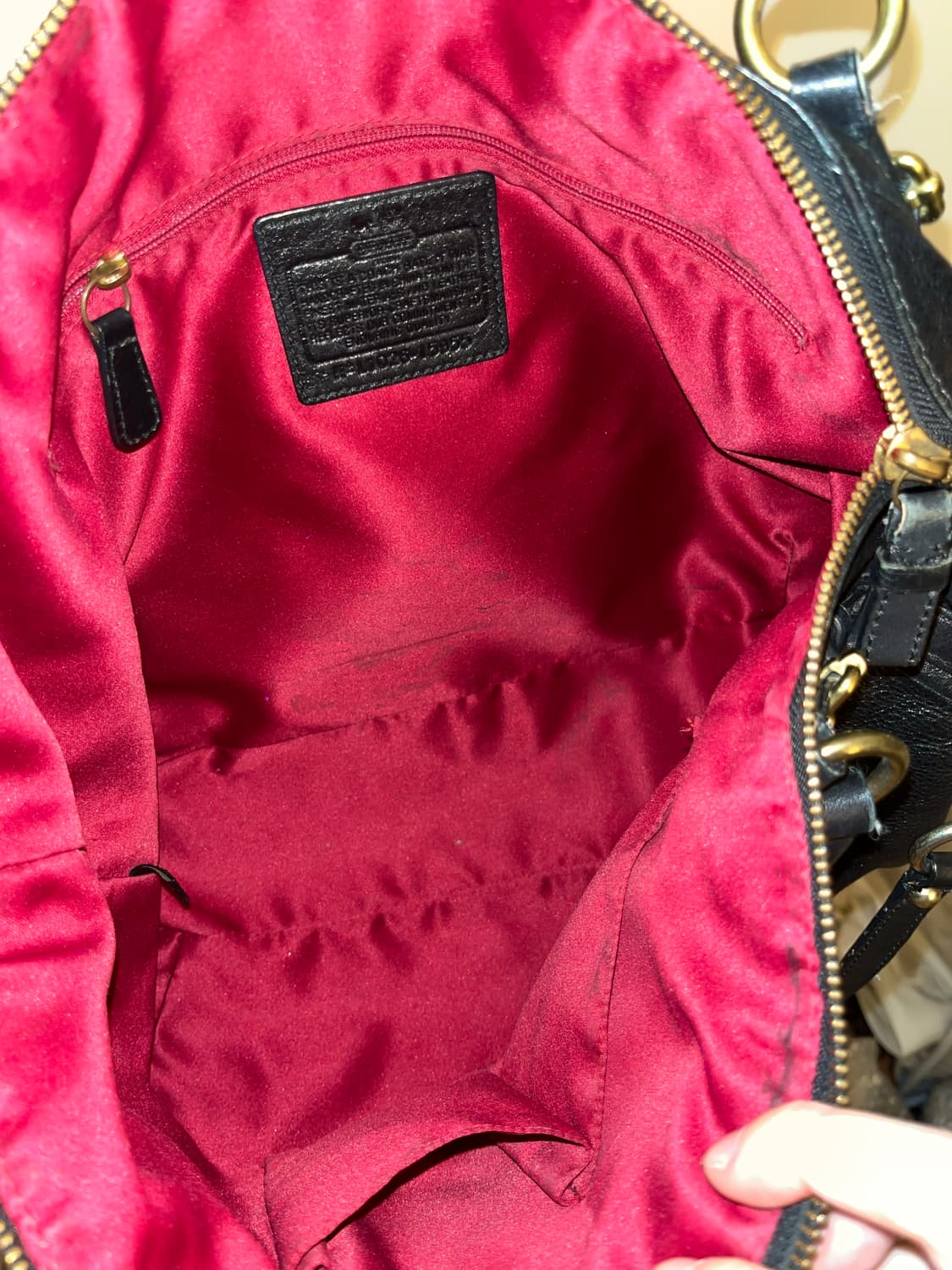 Coach Black Basic Shoulder Bag 상품이미지7