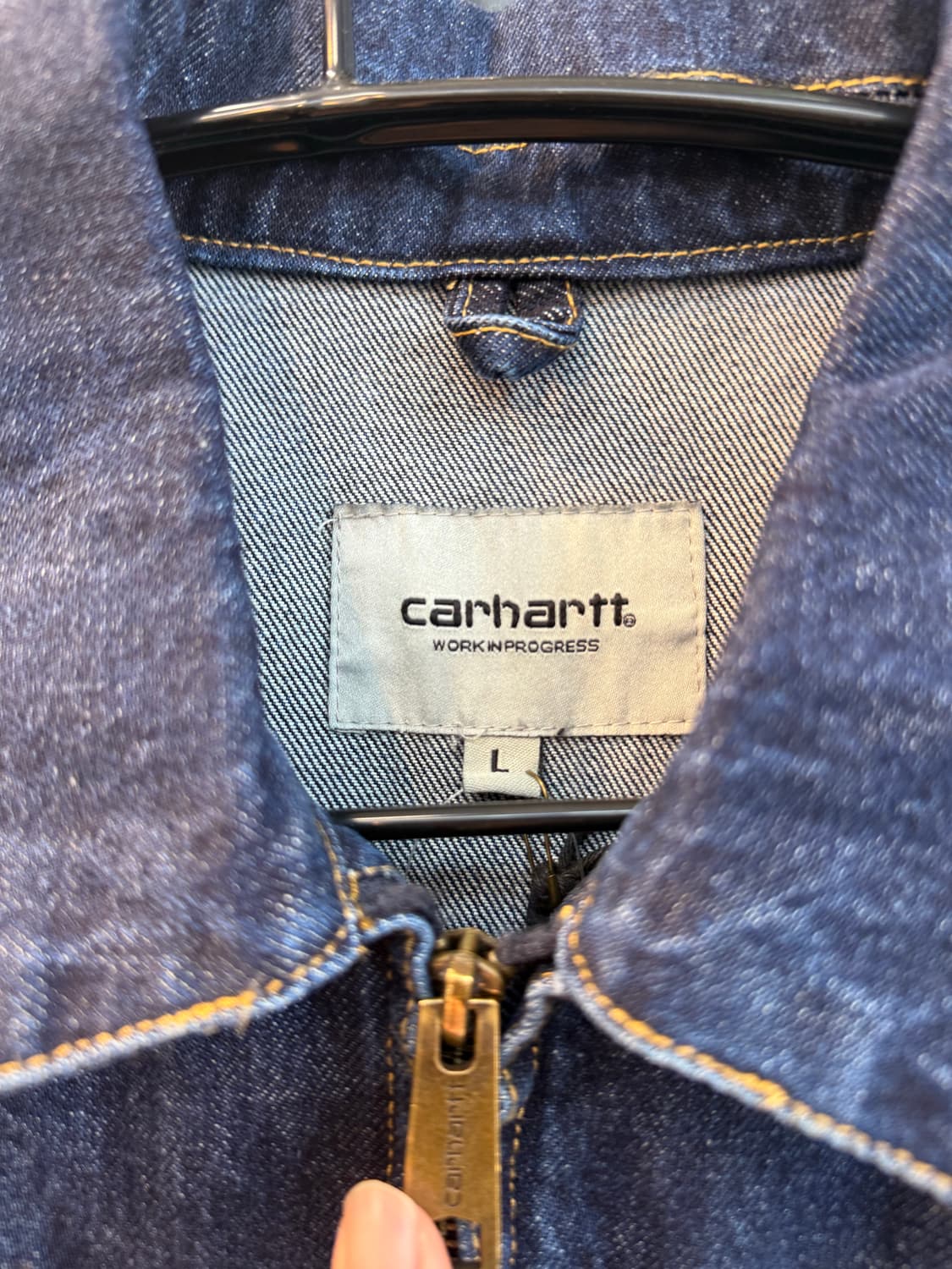 Carhartt WIP OG 디트로이트 데님 자켓 L 상품이미지3