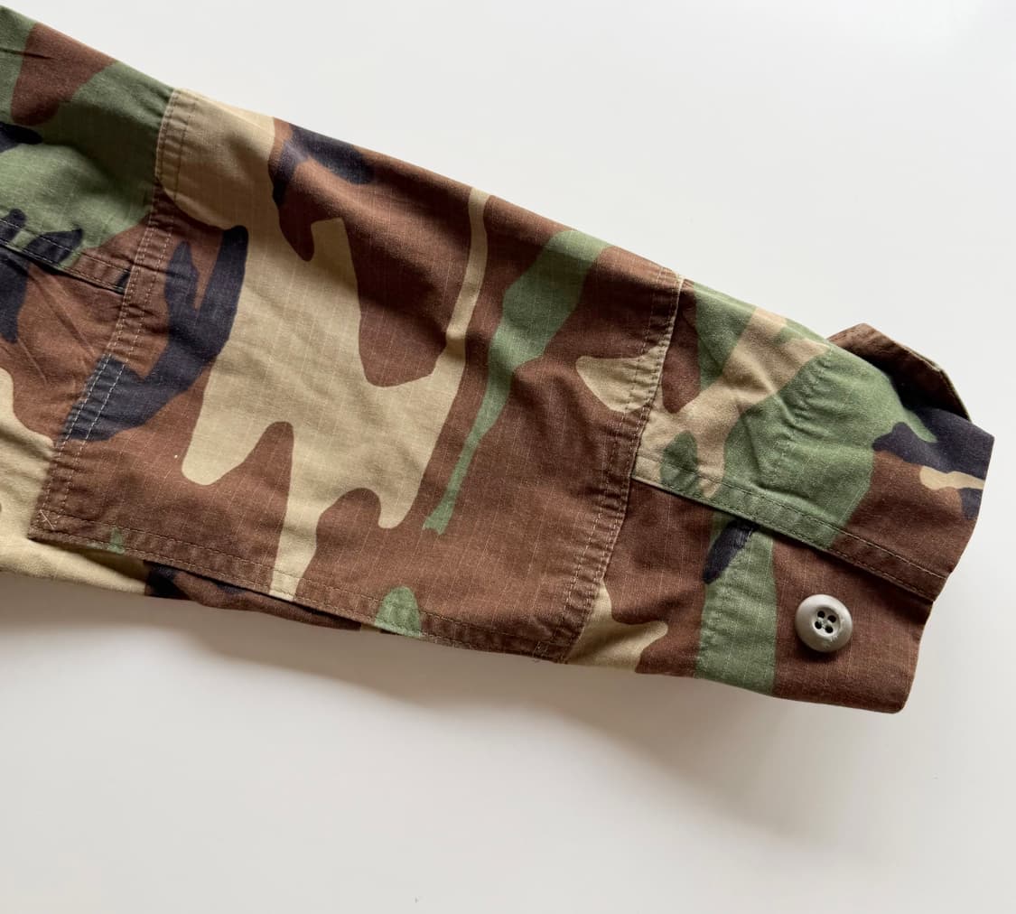 US army 빈티지 Woodland Camouflage 상의 상품이미지4
