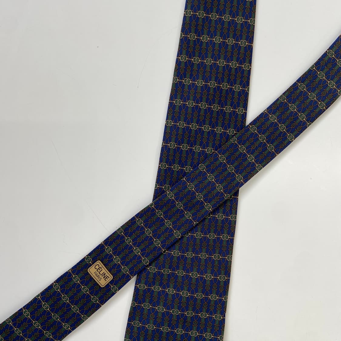 셀린느(celine) 명품 정품 심플로고 넥타이 8.4cm 상품이미지4