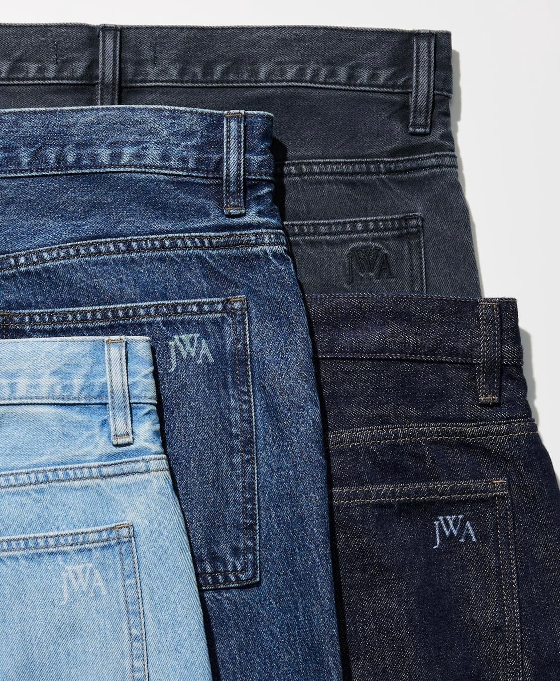 [33] 유니클로 jw앤더슨 스트레이트진 데님청바지 64블루 상품이미지1