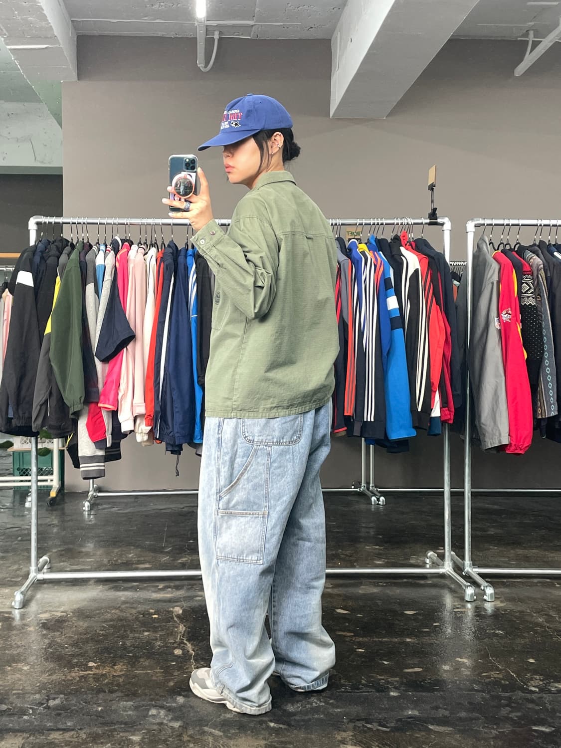 브라운브레스 카키 투포켓 셔츠 상품이미지6