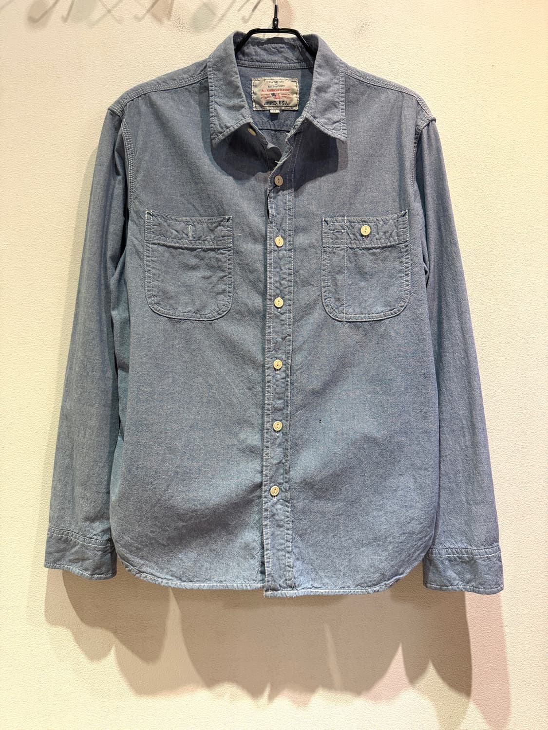 Avirex USA Chambray Shirt 상품이미지2