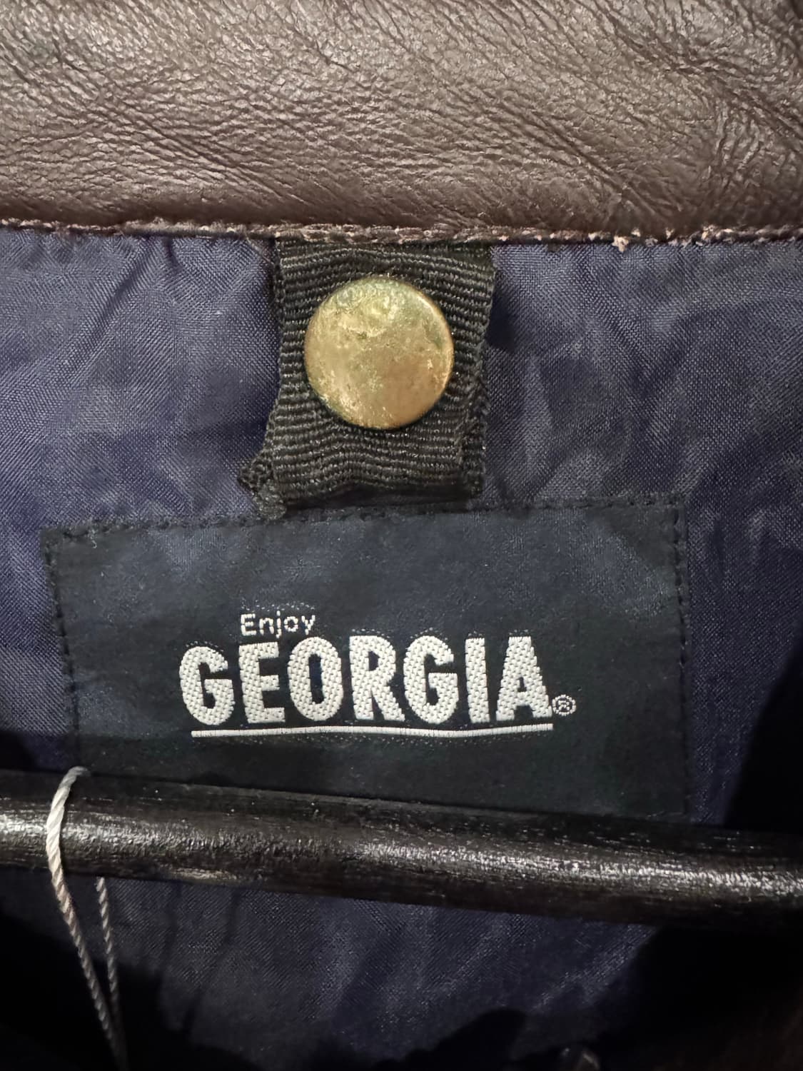 Georgia 조지아 커피 코듀로이 레더 자켓  상품이미지5