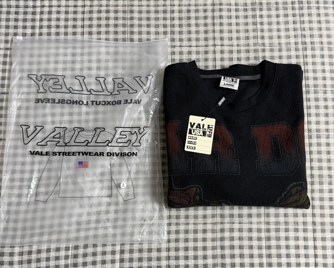 VALE FOREVER WAR DOG 빈티지 니트 긴팔티 상품이미지6