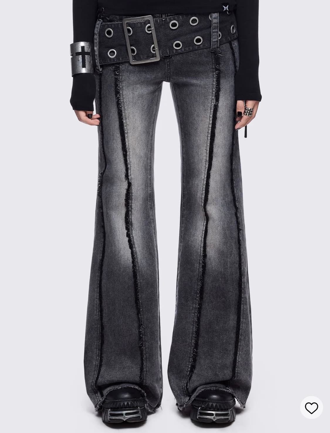 minga london denim belt pants 상품이미지1