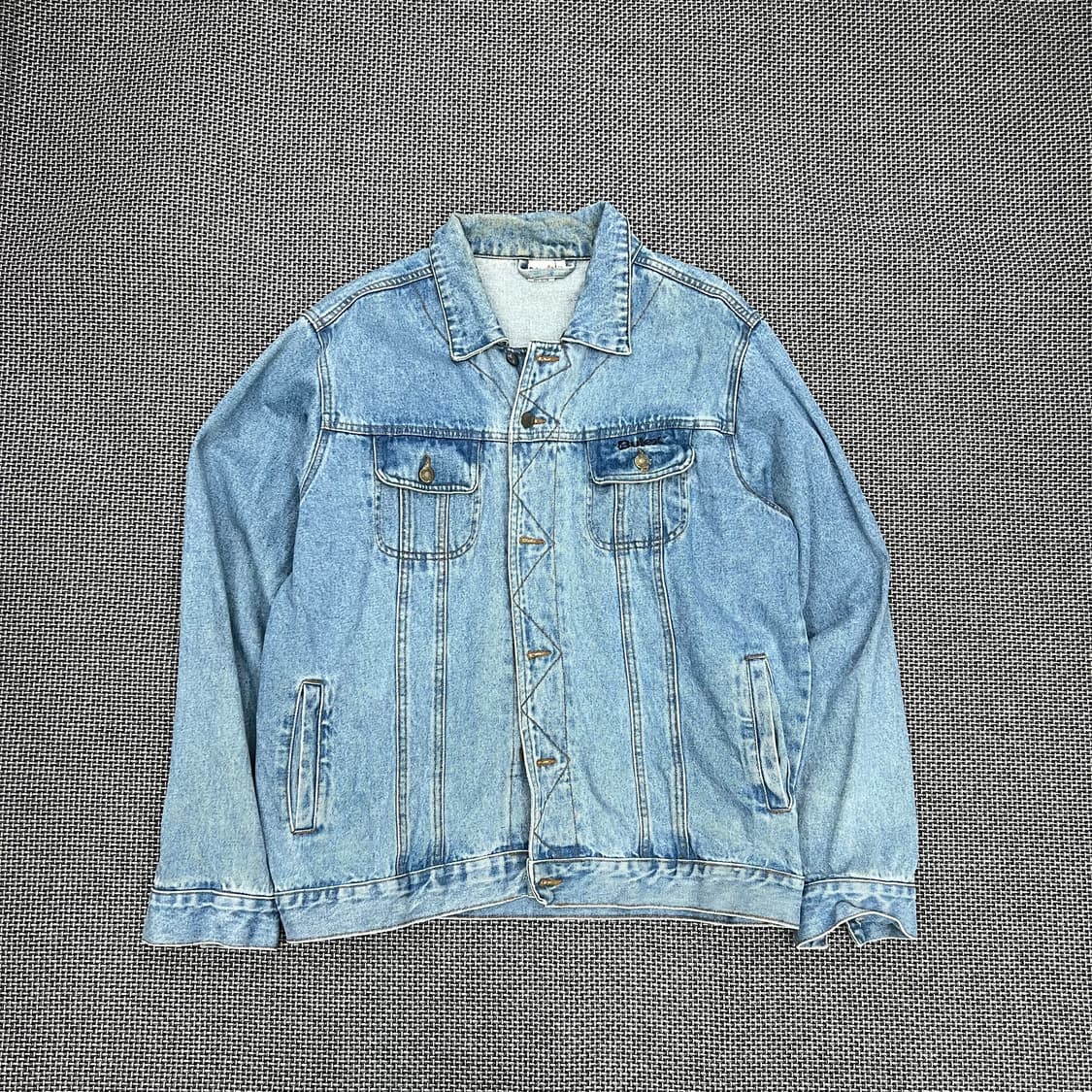 빈티지 연청 데님 자켓 상품이미지1