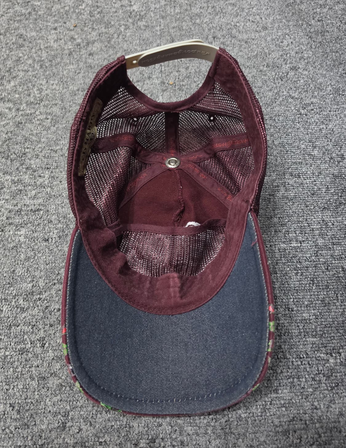 에드하디 타이거 스컬 로즈 트러커캡 Y2K 빈티지 메쉬 볼캡 모자 상품이미지7