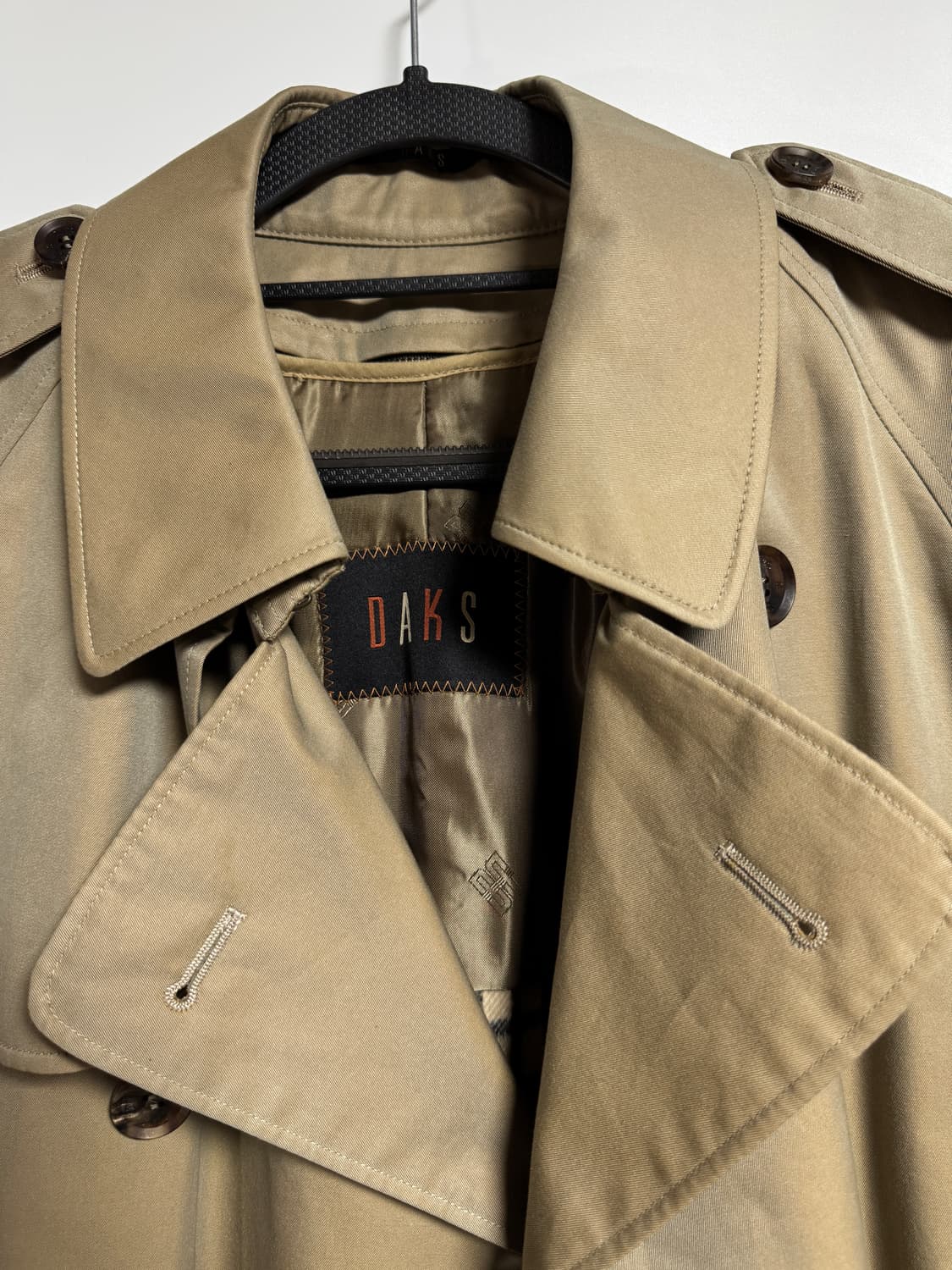 상태좋은 닥스 DAKS 정품 트렌치 코트 100-105 상품이미지2