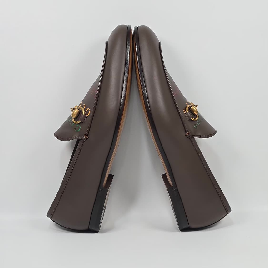 구찌 레더 로고 로퍼 (270)  상품이미지4