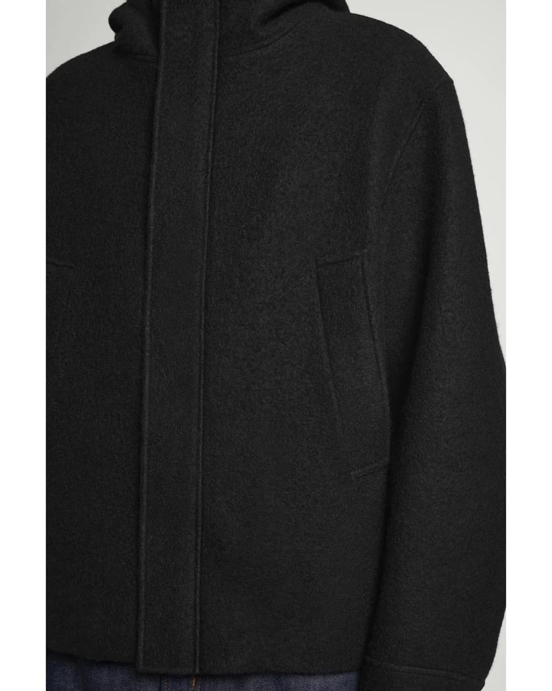 COS 울 보일드 후드 파카자켓 상품이미지4