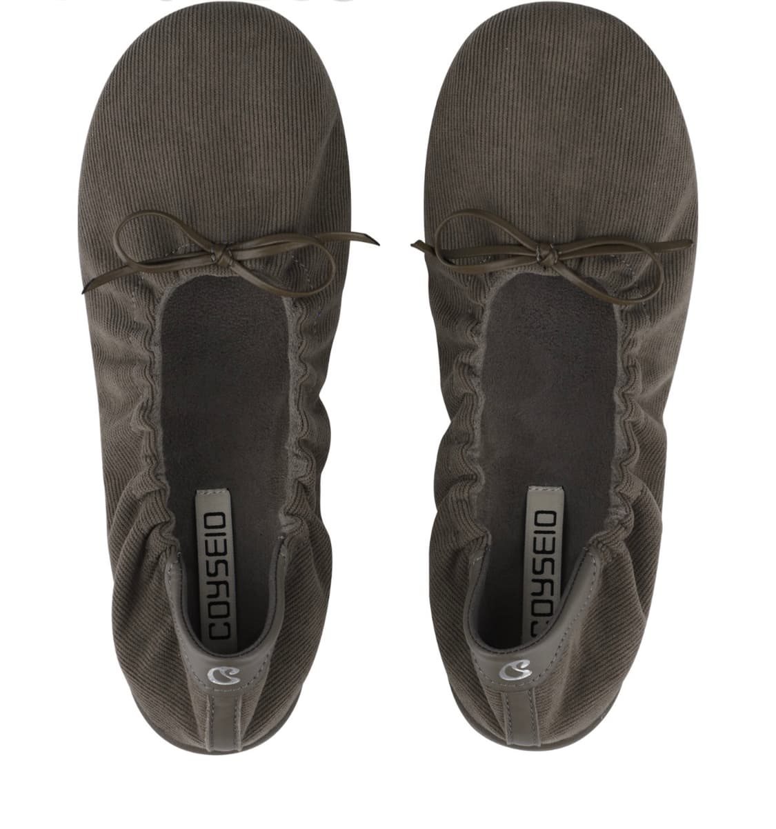 코이세이오) SHIRRING FLAT SHOES BROWN 3Size 상품이미지1