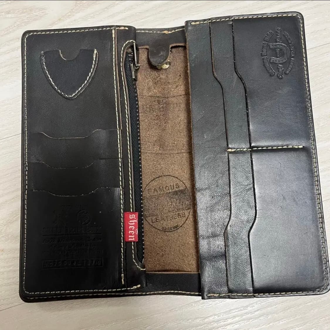 신트리플식스 말가죽 지갑 + 실버 월렛 체인 / 체인 지갑, 트러커 월렛 상품이미지2