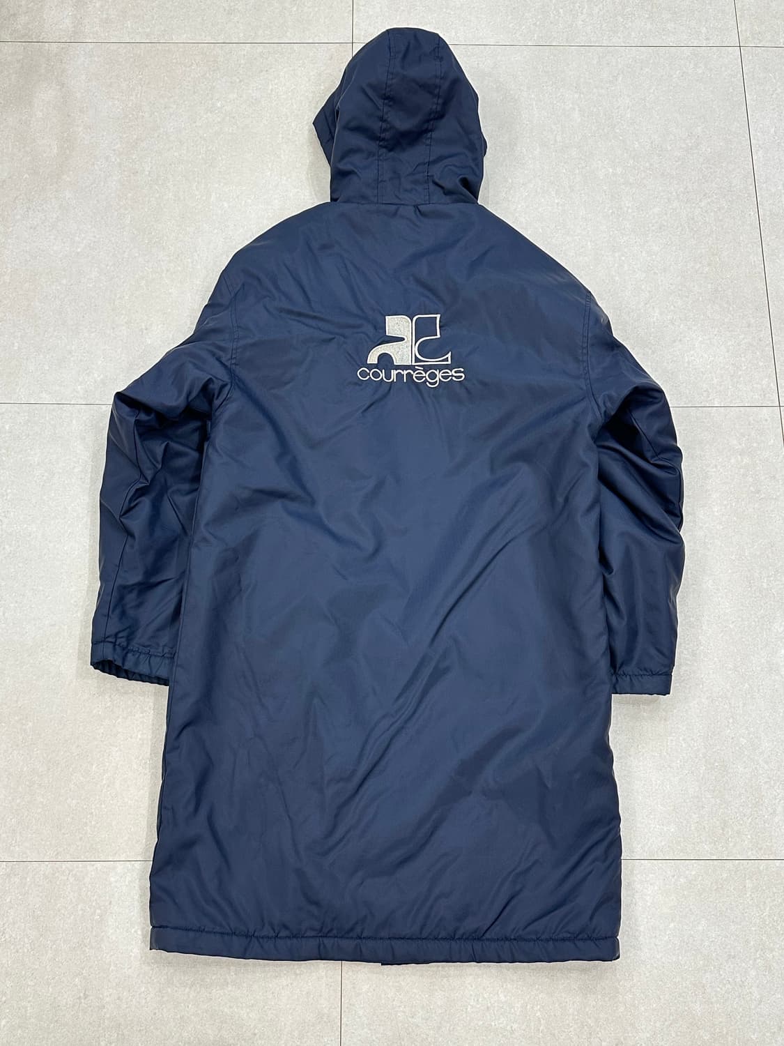 꾸레쥬 네이비 점퍼 L 상품이미지3