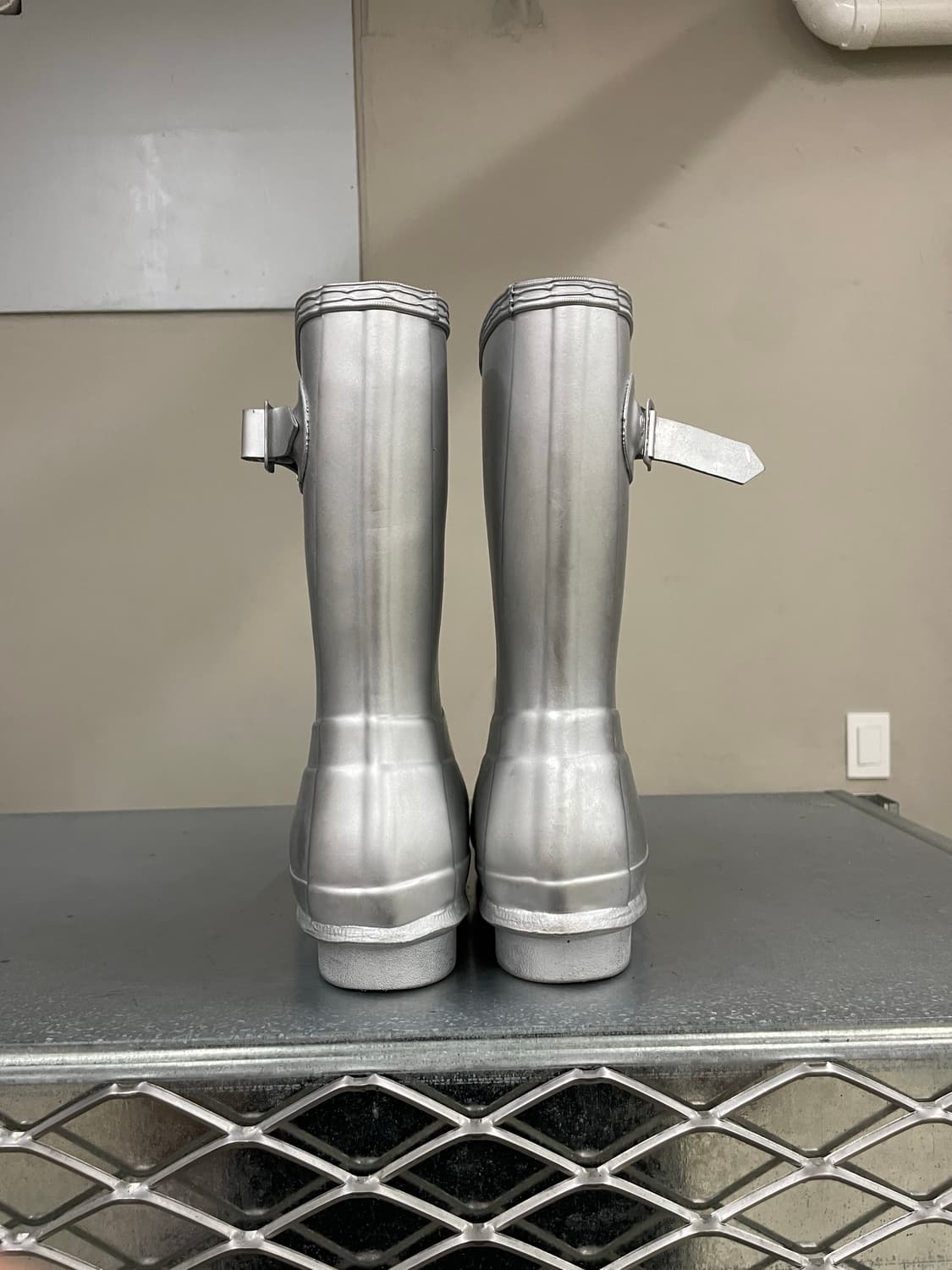 헌터 오리지널 숏 레인부츠 실버 230 (gr-4322) 상품이미지3