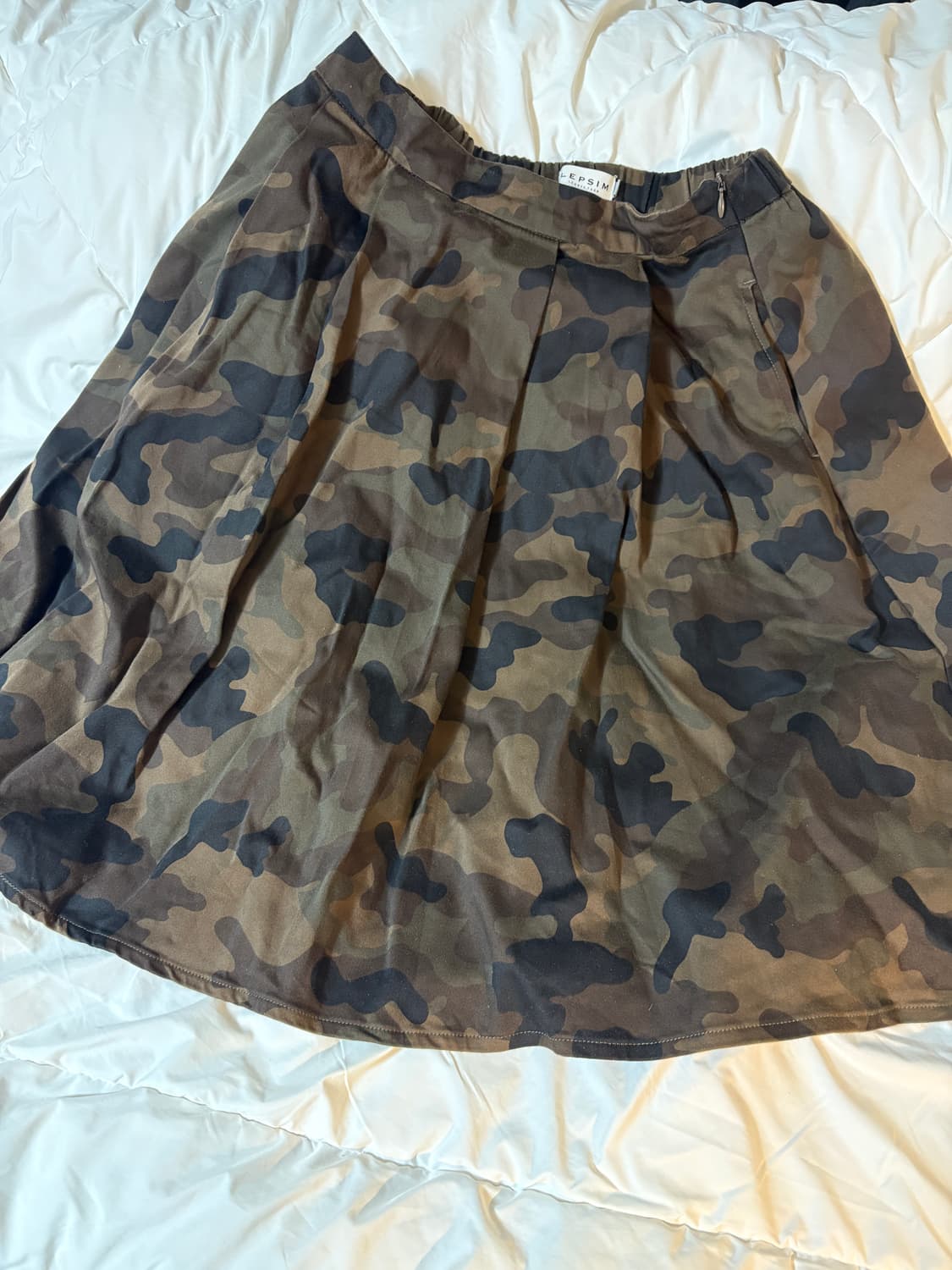 Vintage camo skirt 상품이미지1