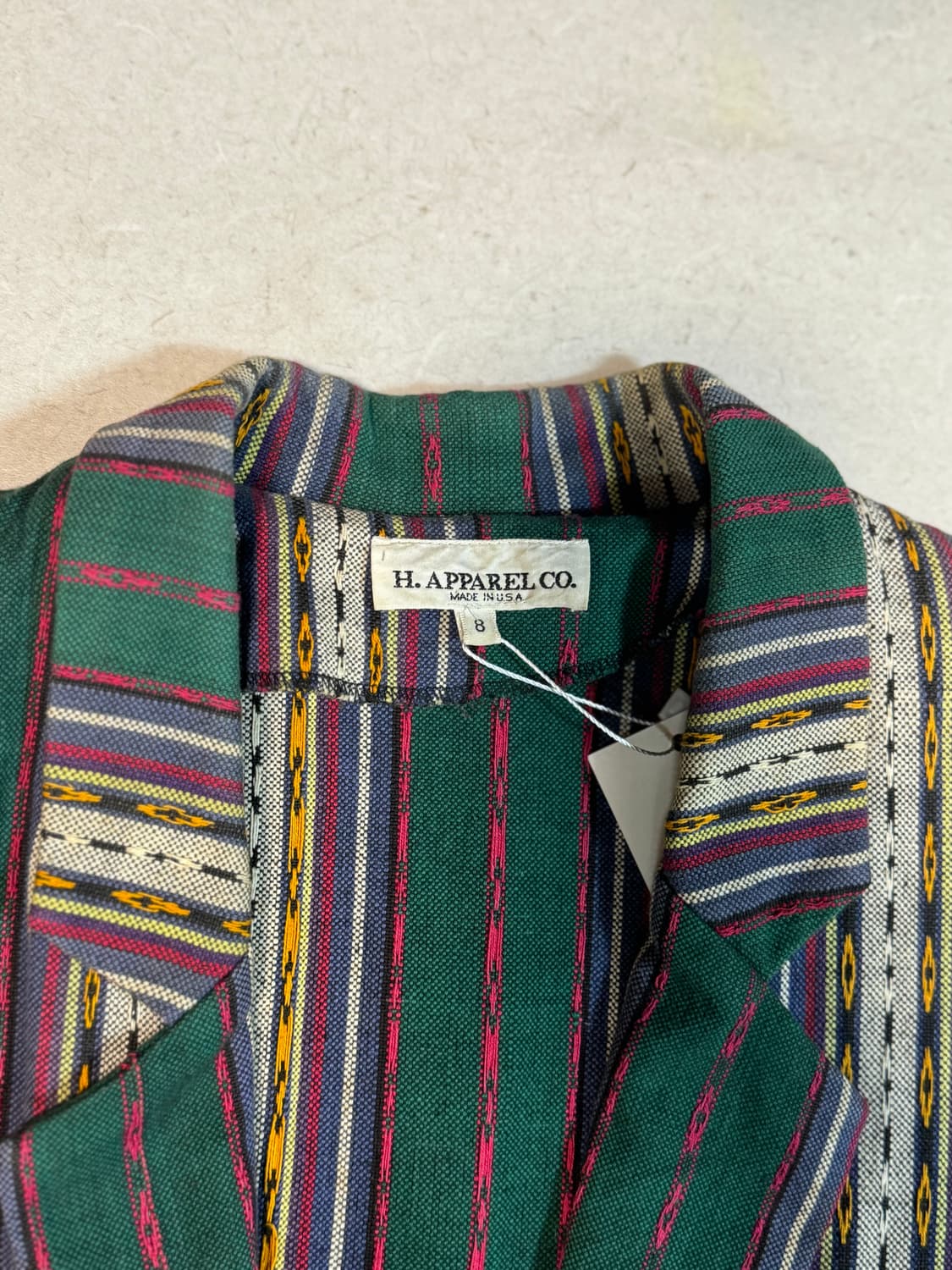 90s 네이티브 아메리칸 무늬 made in usa 블레이져 자켓 상품이미지5
