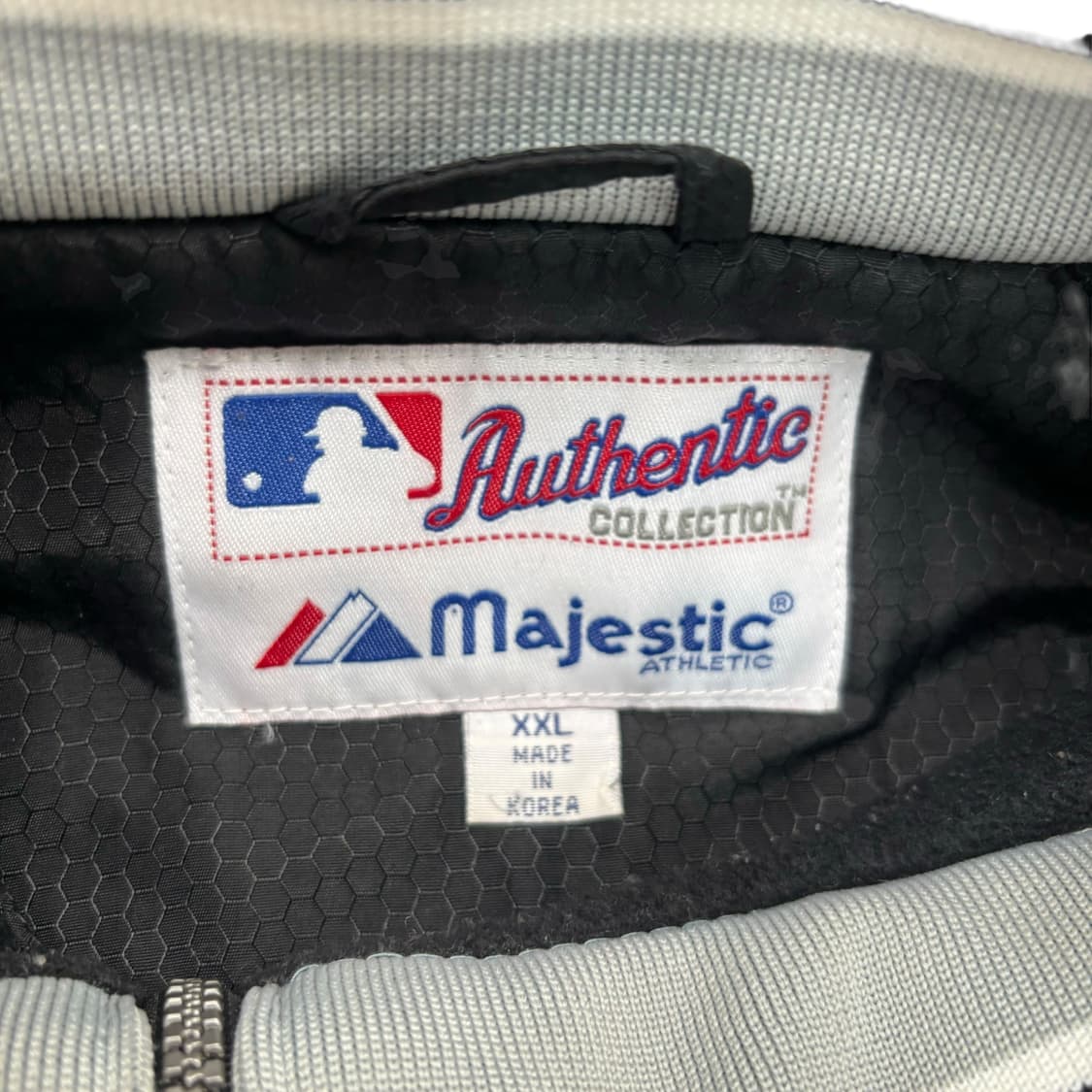 마제스틱 화이트삭스 더그아웃 오왼 자켓 2XL  상품이미지7