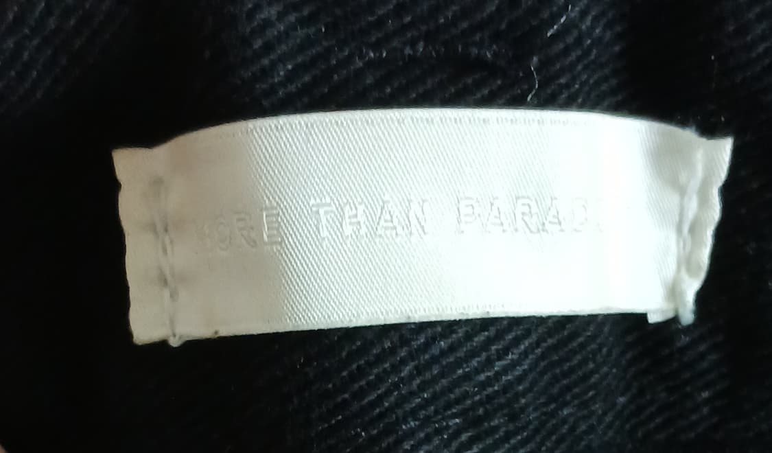 블랙진 블랙 팬츠 바지 M 상품이미지4