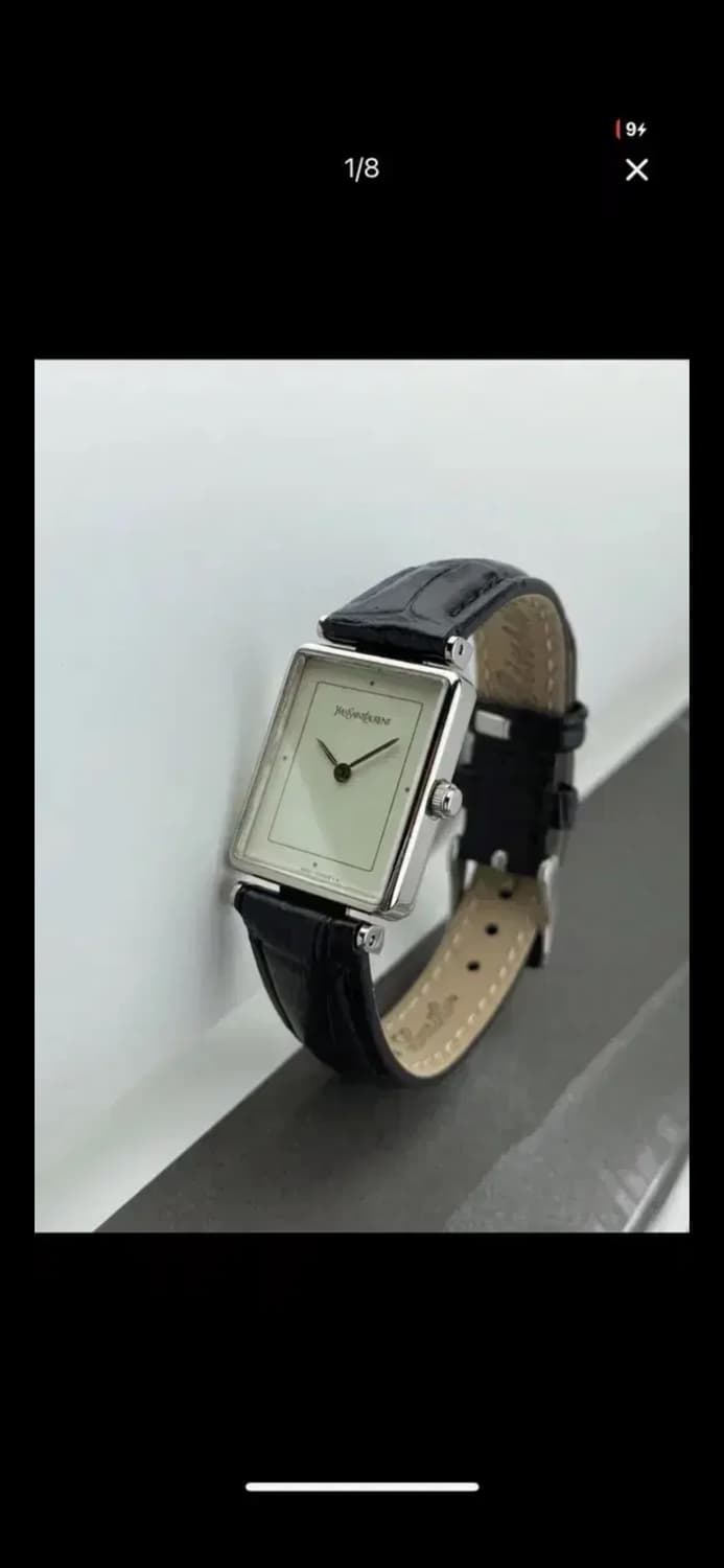 빈티지 생로랑 스퀘어 워치 상품이미지1