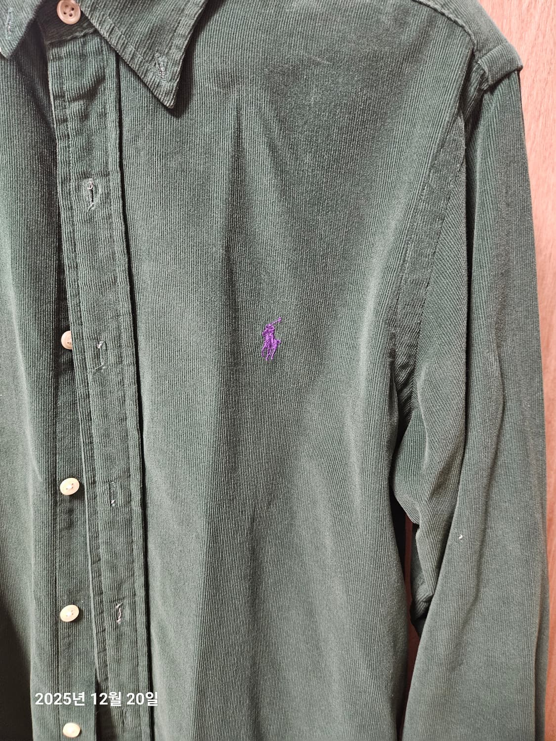 폴로 랄프로렌 코듀로이 셔츠 상품이미지2