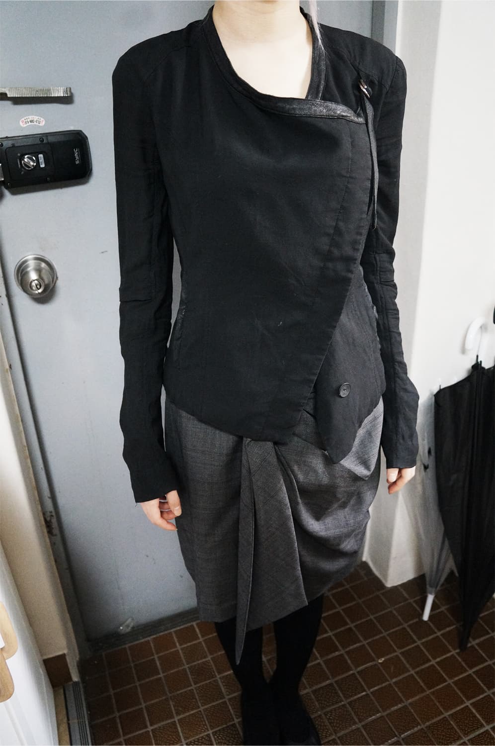 헬무트 랭 스트랩 넥 자켓 상품이미지1